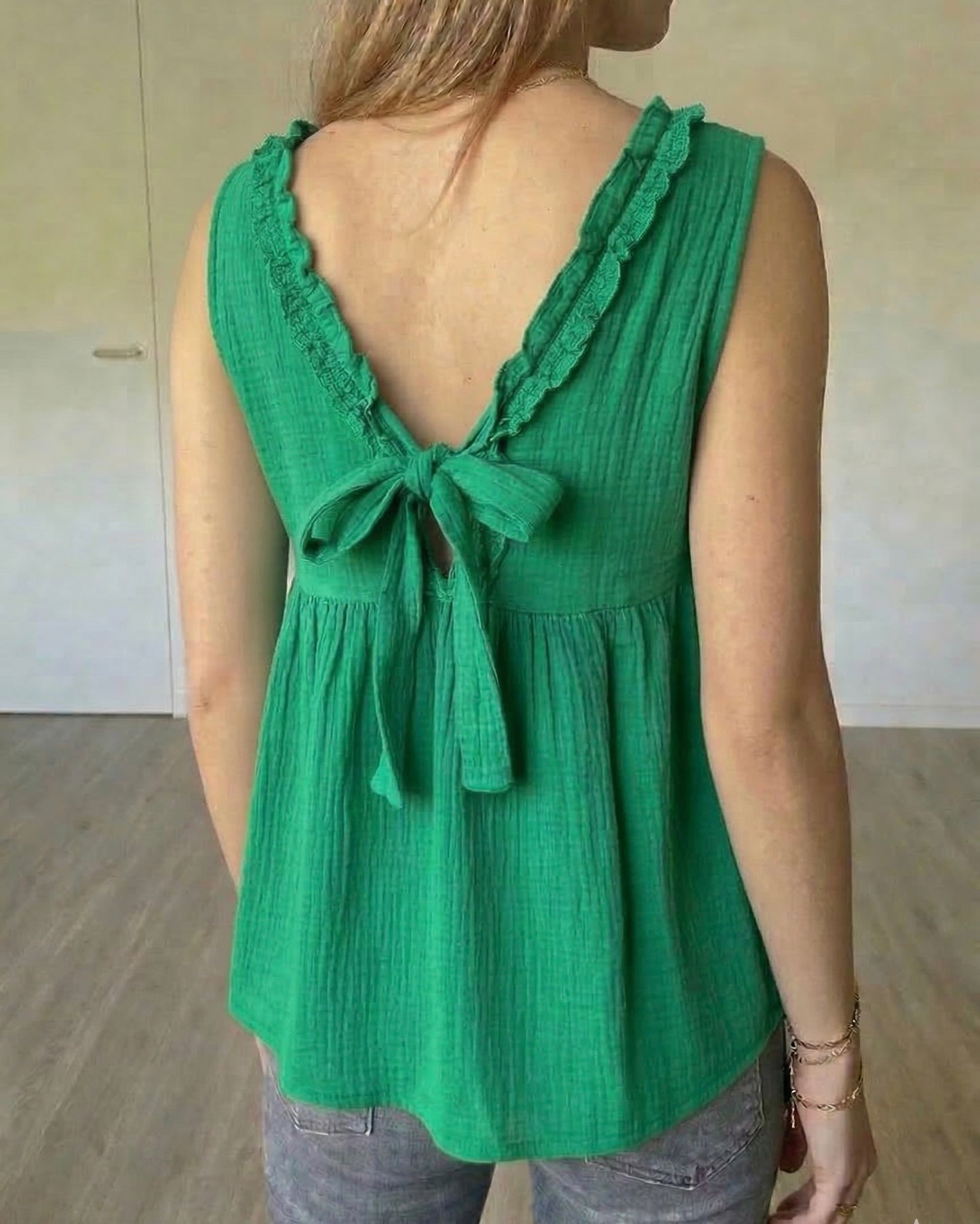 Top Mila vert