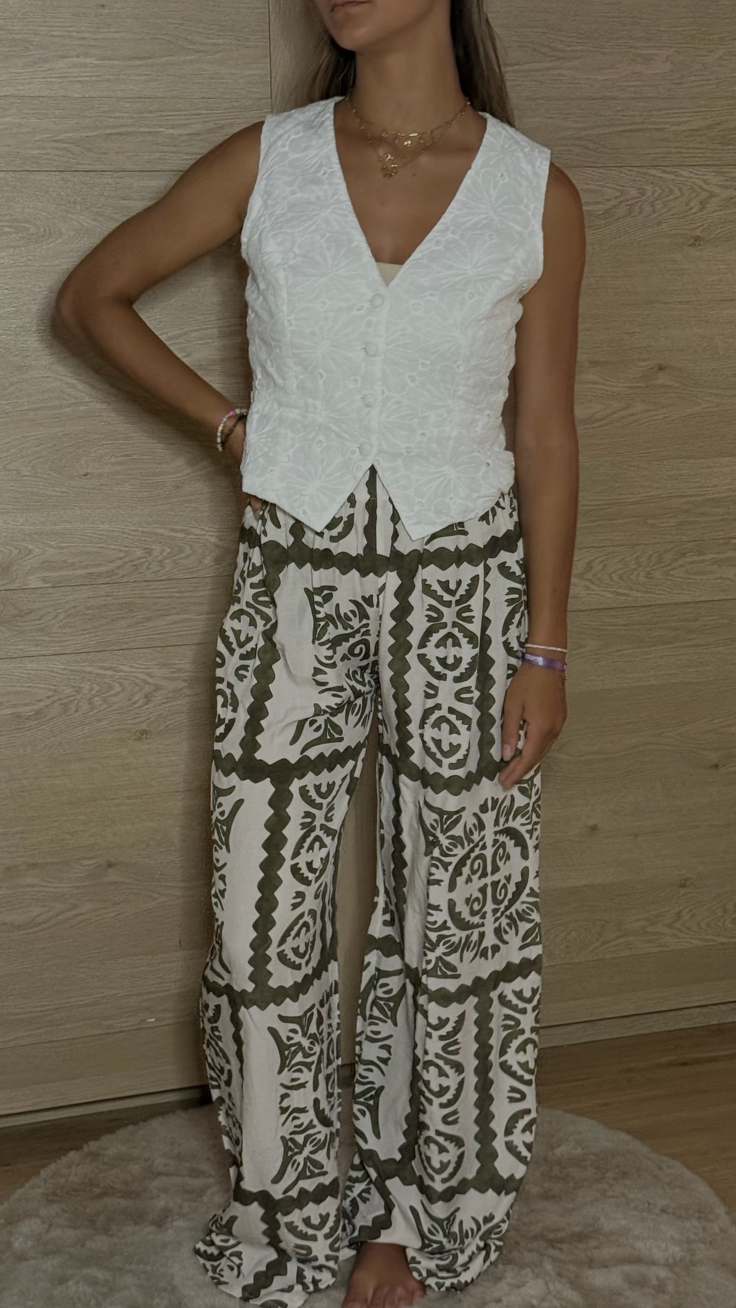 Tenue Noélie Kaki&Lina