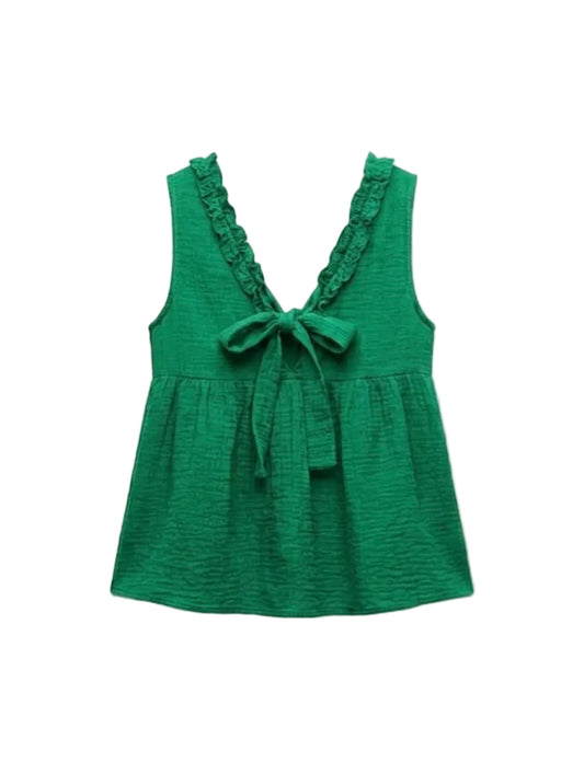 Top Mila vert