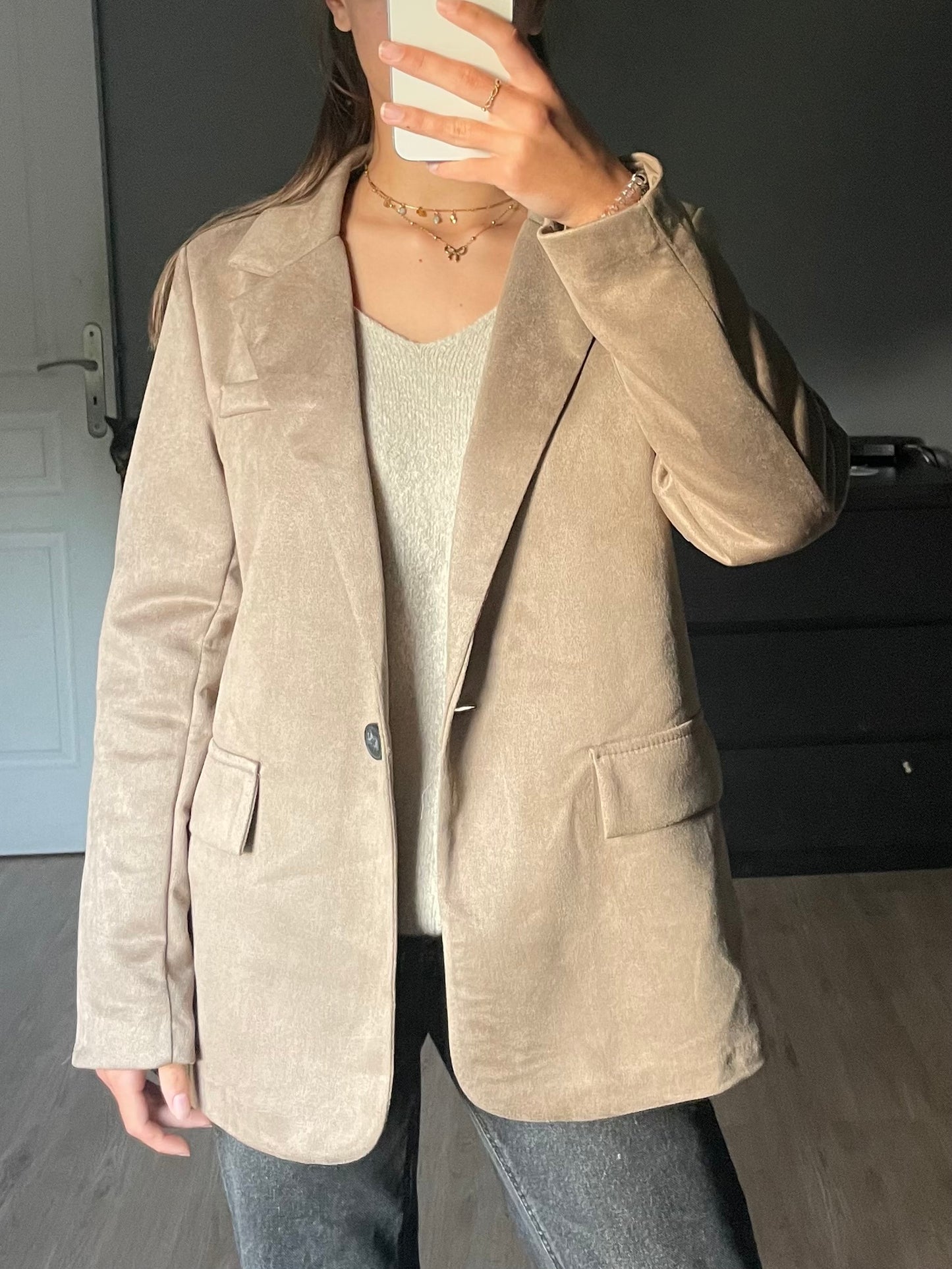 Blazer Téa beige