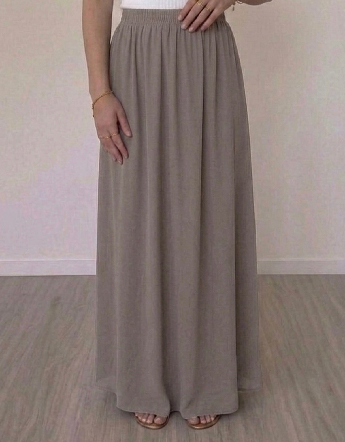 Jupe Nelly Taupe