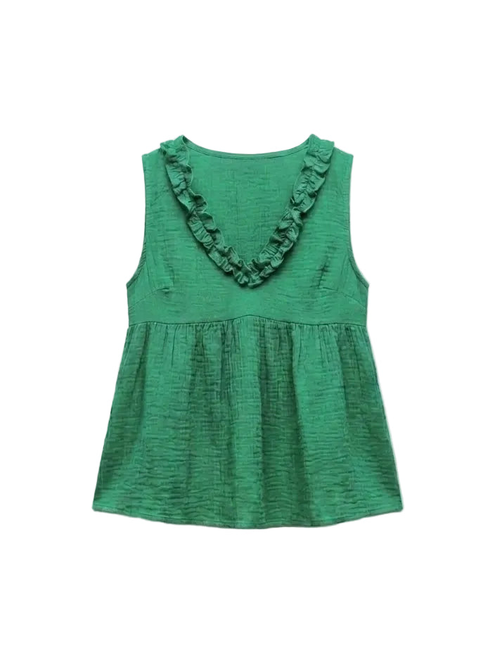 Top Mila vert