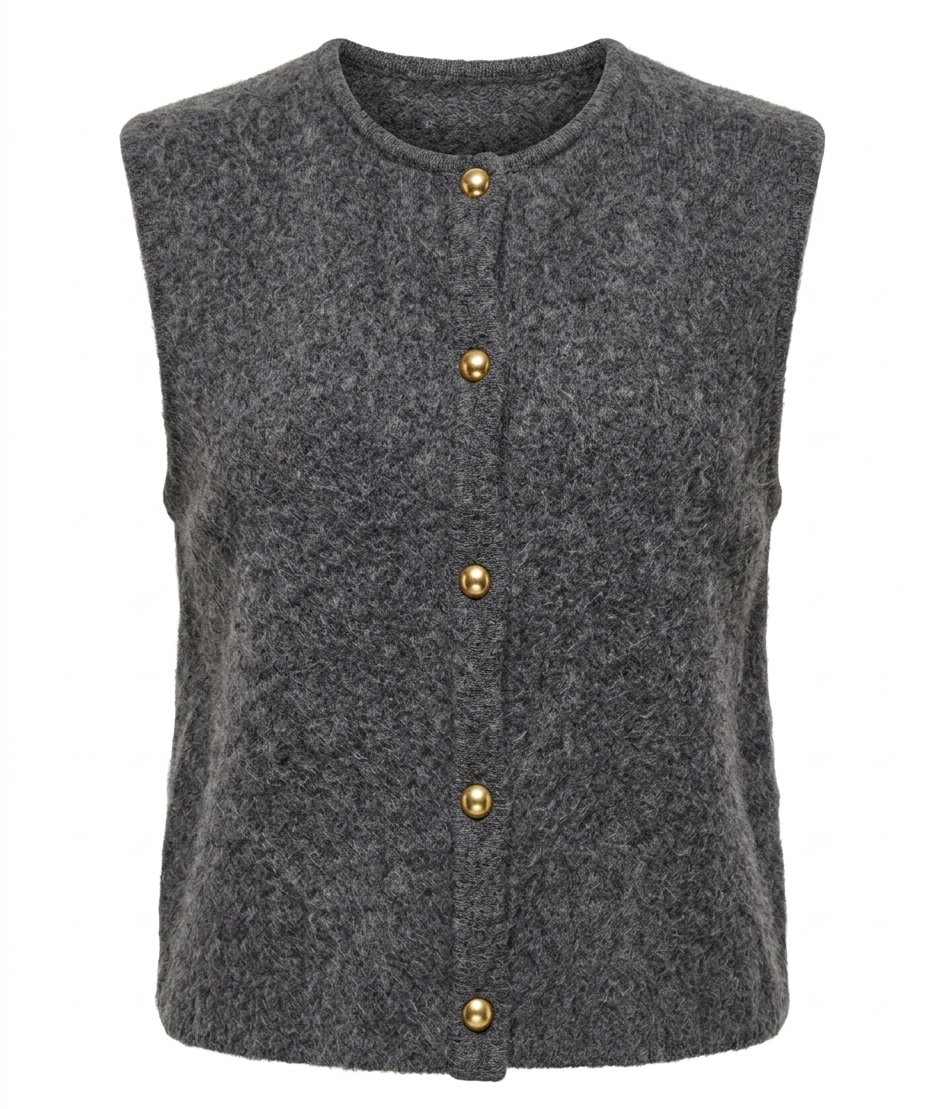 Gilets Maria gris