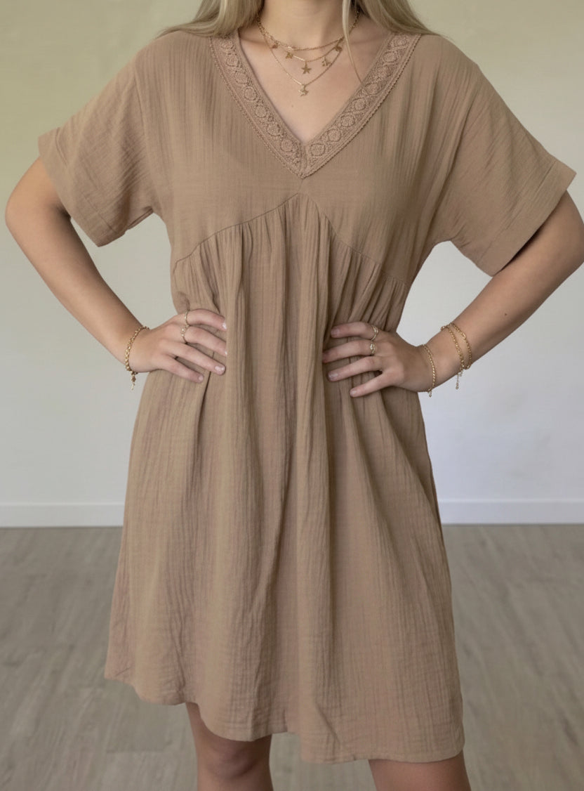Robe Enola Camel