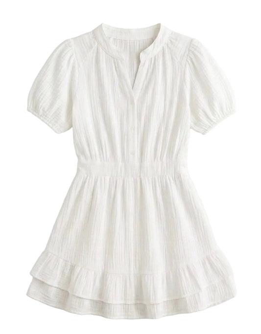 Combi short Alissa blanche