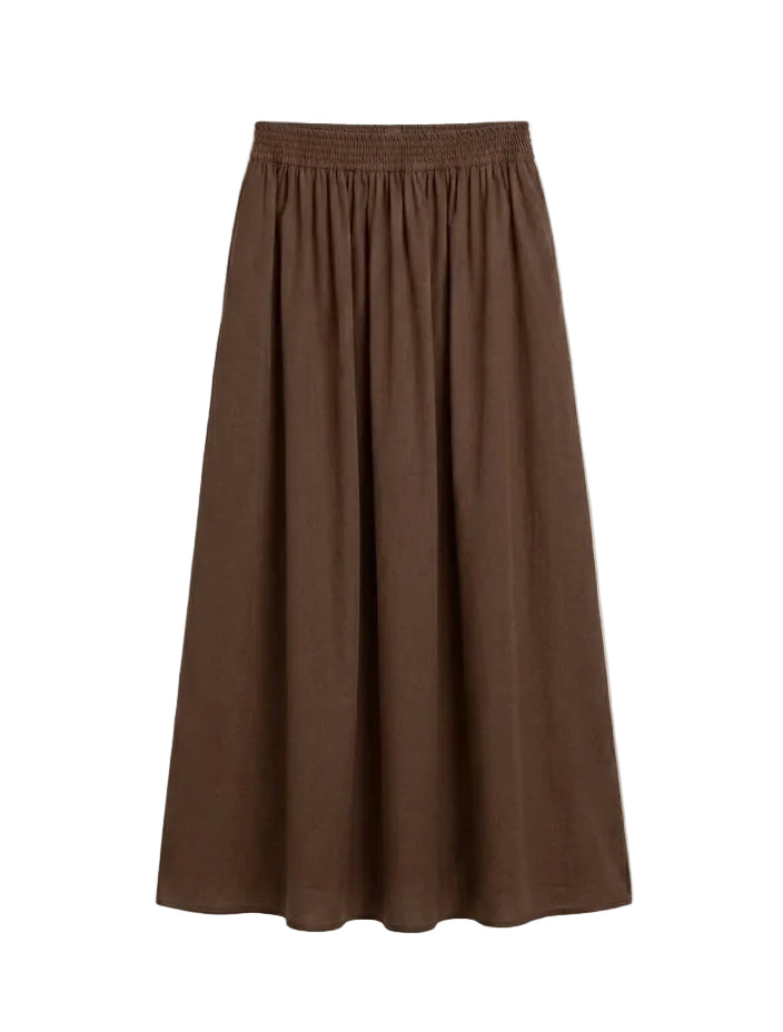 Jupe Nelly Marron
