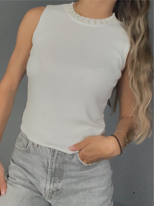 Top Léna blanc