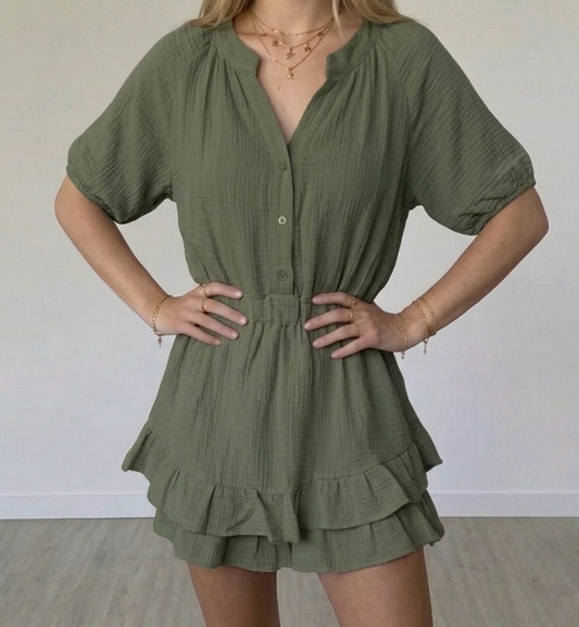 Combi short Alissa Kaki
